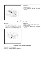 Предварительный просмотр 1779 страницы Isuzu 2000 Trooper UX Workshop Manual