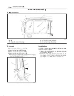 Предварительный просмотр 1911 страницы Isuzu 2000 Trooper UX Workshop Manual