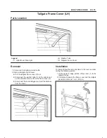 Предварительный просмотр 1926 страницы Isuzu 2000 Trooper UX Workshop Manual