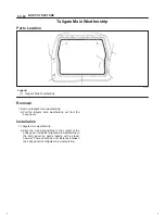 Предварительный просмотр 1931 страницы Isuzu 2000 Trooper UX Workshop Manual