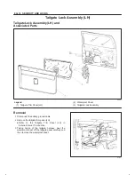 Предварительный просмотр 1990 страницы Isuzu 2000 Trooper UX Workshop Manual