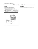 Предварительный просмотр 1994 страницы Isuzu 2000 Trooper UX Workshop Manual