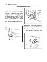 Предварительный просмотр 1998 страницы Isuzu 2000 Trooper UX Workshop Manual