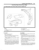 Предварительный просмотр 2014 страницы Isuzu 2000 Trooper UX Workshop Manual