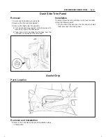 Предварительный просмотр 2021 страницы Isuzu 2000 Trooper UX Workshop Manual