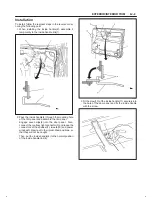 Предварительный просмотр 2027 страницы Isuzu 2000 Trooper UX Workshop Manual