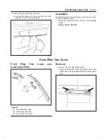 Предварительный просмотр 2037 страницы Isuzu 2000 Trooper UX Workshop Manual