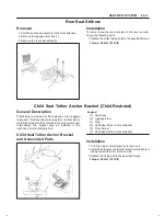 Предварительный просмотр 2060 страницы Isuzu 2000 Trooper UX Workshop Manual