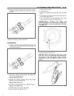 Предварительный просмотр 2100 страницы Isuzu 2000 Trooper UX Workshop Manual