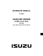 Isuzu 20LE Workshop Manual предпросмотр