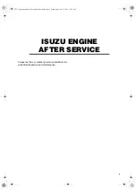 Предварительный просмотр 7 страницы Isuzu 3CH1-NGZG01 Introduction Manual