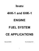 Isuzu 4HK-1 Manual предпросмотр