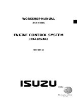 Isuzu 4HL1 Workshop Manual preview