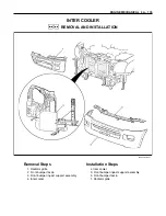 Preview for 157 page of Isuzu 4ja1 Workshop Manual