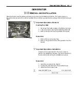 Preview for 227 page of Isuzu 4ja1 Workshop Manual