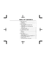 Предварительный просмотр 4 страницы Isuzu AU-4LE1T Maintenance Manual