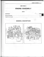 Preview for 16 page of Isuzu c223 turbo Workshop Manual Supplement