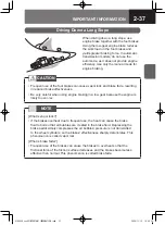 Предварительный просмотр 93 страницы Isuzu D-MAX 2020 Owner'S And Driver'S Manual