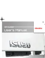 Предварительный просмотр 1 страницы Isuzu DIR6200 User Manual