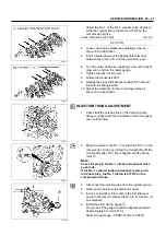 Предварительный просмотр 51 страницы Isuzu NHR 4J Series Workshop Manual