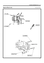 Предварительный просмотр 61 страницы Isuzu NHR 4J Series Workshop Manual