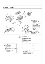 Предварительный просмотр 84 страницы Isuzu NHR 4J Series Workshop Manual