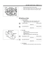 Предварительный просмотр 140 страницы Isuzu NHR 4J Series Workshop Manual