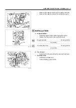 Предварительный просмотр 142 страницы Isuzu NHR 4J Series Workshop Manual