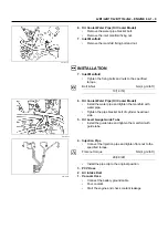 Предварительный просмотр 144 страницы Isuzu NHR 4J Series Workshop Manual