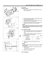 Предварительный просмотр 160 страницы Isuzu NHR 4J Series Workshop Manual