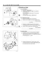 Предварительный просмотр 161 страницы Isuzu NHR 4J Series Workshop Manual