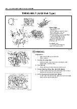 Предварительный просмотр 165 страницы Isuzu NHR 4J Series Workshop Manual