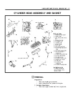 Предварительный просмотр 172 страницы Isuzu NHR 4J Series Workshop Manual