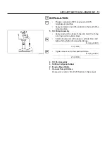 Предварительный просмотр 188 страницы Isuzu NHR 4J Series Workshop Manual