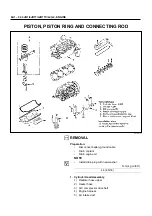 Предварительный просмотр 189 страницы Isuzu NHR 4J Series Workshop Manual