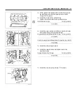 Предварительный просмотр 196 страницы Isuzu NHR 4J Series Workshop Manual