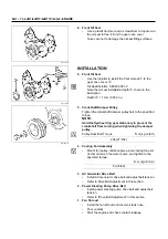 Предварительный просмотр 207 страницы Isuzu NHR 4J Series Workshop Manual