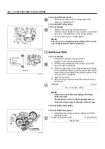 Предварительный просмотр 209 страницы Isuzu NHR 4J Series Workshop Manual