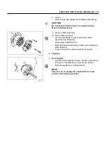 Предварительный просмотр 214 страницы Isuzu NHR 4J Series Workshop Manual