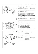 Предварительный просмотр 216 страницы Isuzu NHR 4J Series Workshop Manual