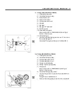 Предварительный просмотр 222 страницы Isuzu NHR 4J Series Workshop Manual