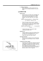 Предварительный просмотр 256 страницы Isuzu NHR 4J Series Workshop Manual