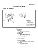 Предварительный просмотр 266 страницы Isuzu NHR 4J Series Workshop Manual