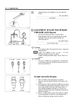 Предварительный просмотр 271 страницы Isuzu NHR 4J Series Workshop Manual