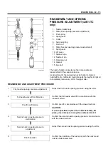 Предварительный просмотр 274 страницы Isuzu NHR 4J Series Workshop Manual