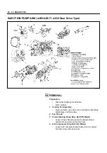 Предварительный просмотр 285 страницы Isuzu NHR 4J Series Workshop Manual