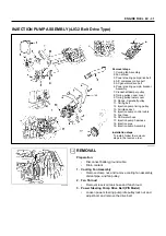 Предварительный просмотр 290 страницы Isuzu NHR 4J Series Workshop Manual