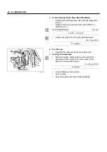 Предварительный просмотр 299 страницы Isuzu NHR 4J Series Workshop Manual