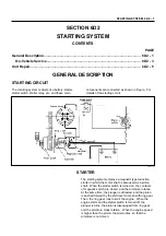 Предварительный просмотр 334 страницы Isuzu NHR 4J Series Workshop Manual