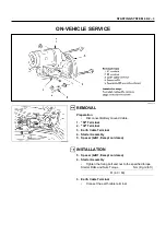 Предварительный просмотр 336 страницы Isuzu NHR 4J Series Workshop Manual